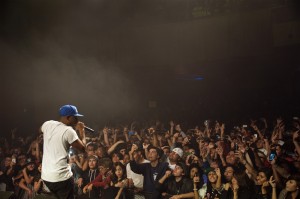 Scheinbaum noticed the positive atmosphere of hip hop concerts when he took his son to a concert in Albuquerque. ç 2012, Kendrick Lamar, Courtesy of the artist and Scheinbaum and Russek Ltd., Santa Fe, NM.