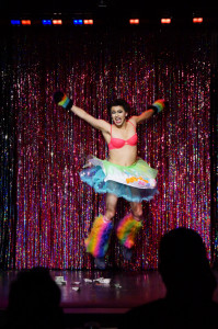 Lucy Fur during the Jewel Box Cabaret's Valentine's Day performance. Photo by Luke E. Montavon