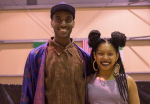 Keynan Johnson and Cynie Smith-McCarthy put the whole fall fashion show, Tokyo, together. Photo by Kyleigh Carter. 