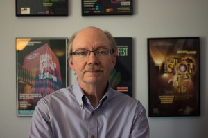 Terry Borst is the screenwriting professor and OVF executive producer here at Santa Fe University of Art and Design. Photo by Richard Sweeting 