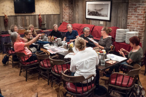 Santa Fe NOW meets once a month to discuss future projects. Photo by Sasha Hill