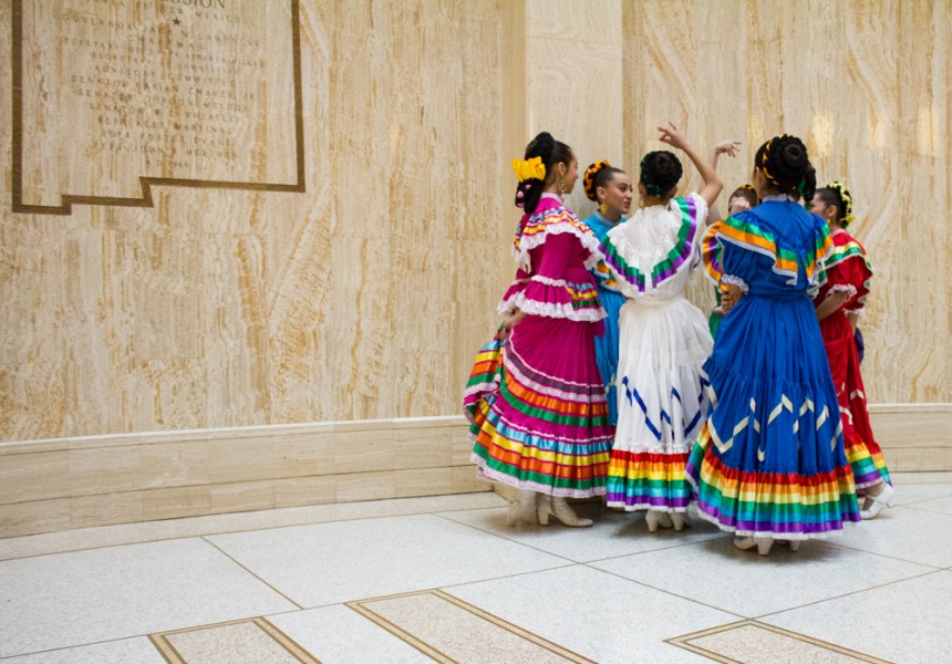 In celebration of New Mexico’s history and culture, the Capital celebrates with traditional dance and music.