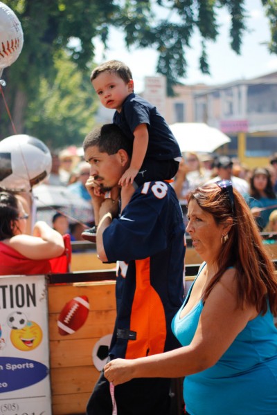 People of all ages participated in the parade. 