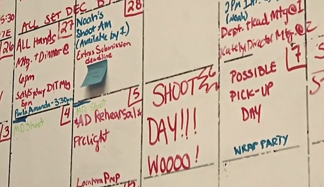 Last year’s Shoot the Stars schedule