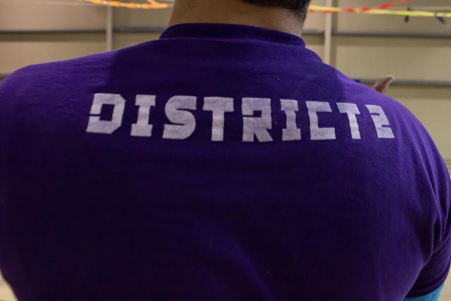  District 2: winner of the Hunger Games photo by Sam Podio