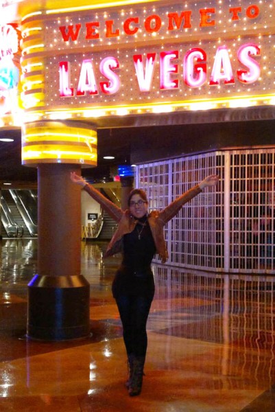 Elizabeth Alejandra Rodríguez in Las Vegas.