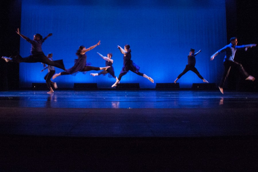 Yusef Seevers, Alexandria Chavez and others in Magic. Photo by Chris Stahelin