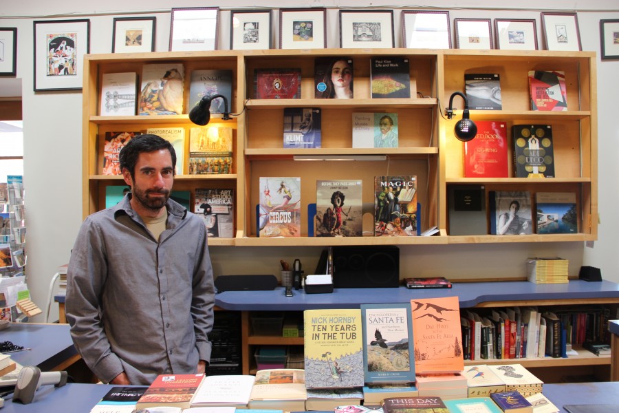 Adam Gates, co-owner of Garcia Street Books.