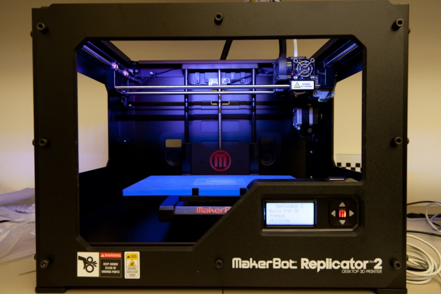 The 3D printer will be useful to students working in any fields.