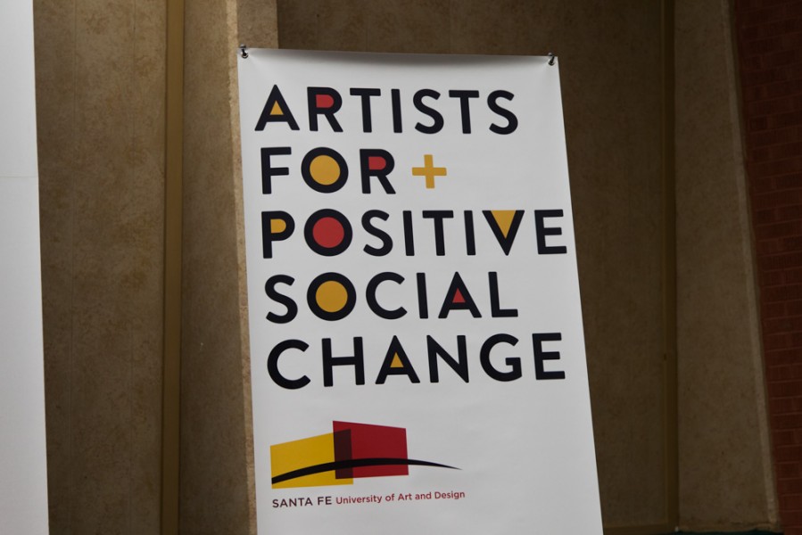 Artists For Positive Social Change is an annual SFUAD event. Photo by Amanda Tyler.