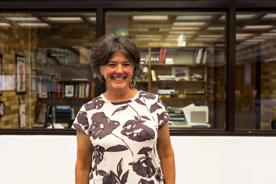 Margaret Van Dyk, the library director