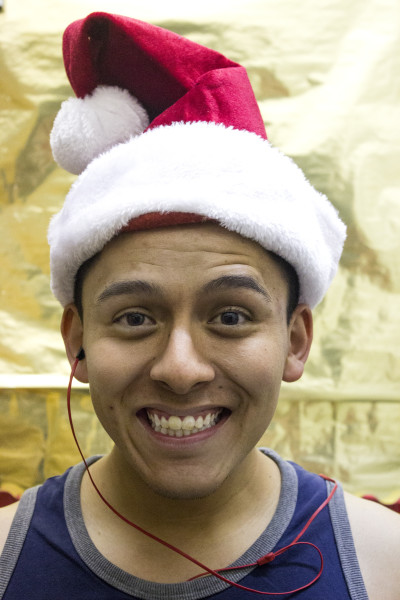 Cristian Márquez is excited to celebrate Christmas with his family. 
