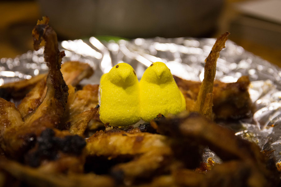 Peeps and chicken. Need I say more?  photo by Jessie Leigh