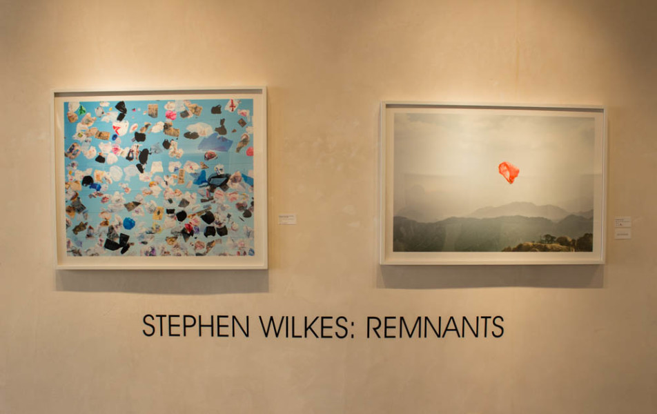 The show Remnants by Stephen Wilkes will be up until Nov. 22. Photo By Kyleigh Carter.