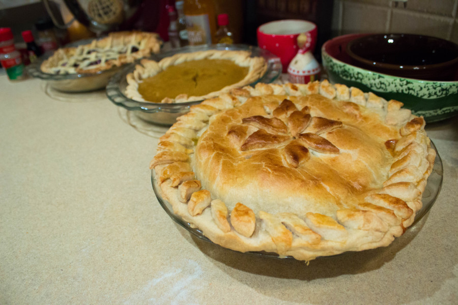 No matter what you celebrate, everyone enjoys  a holiday pie. Photo by Amaya Hoke. 