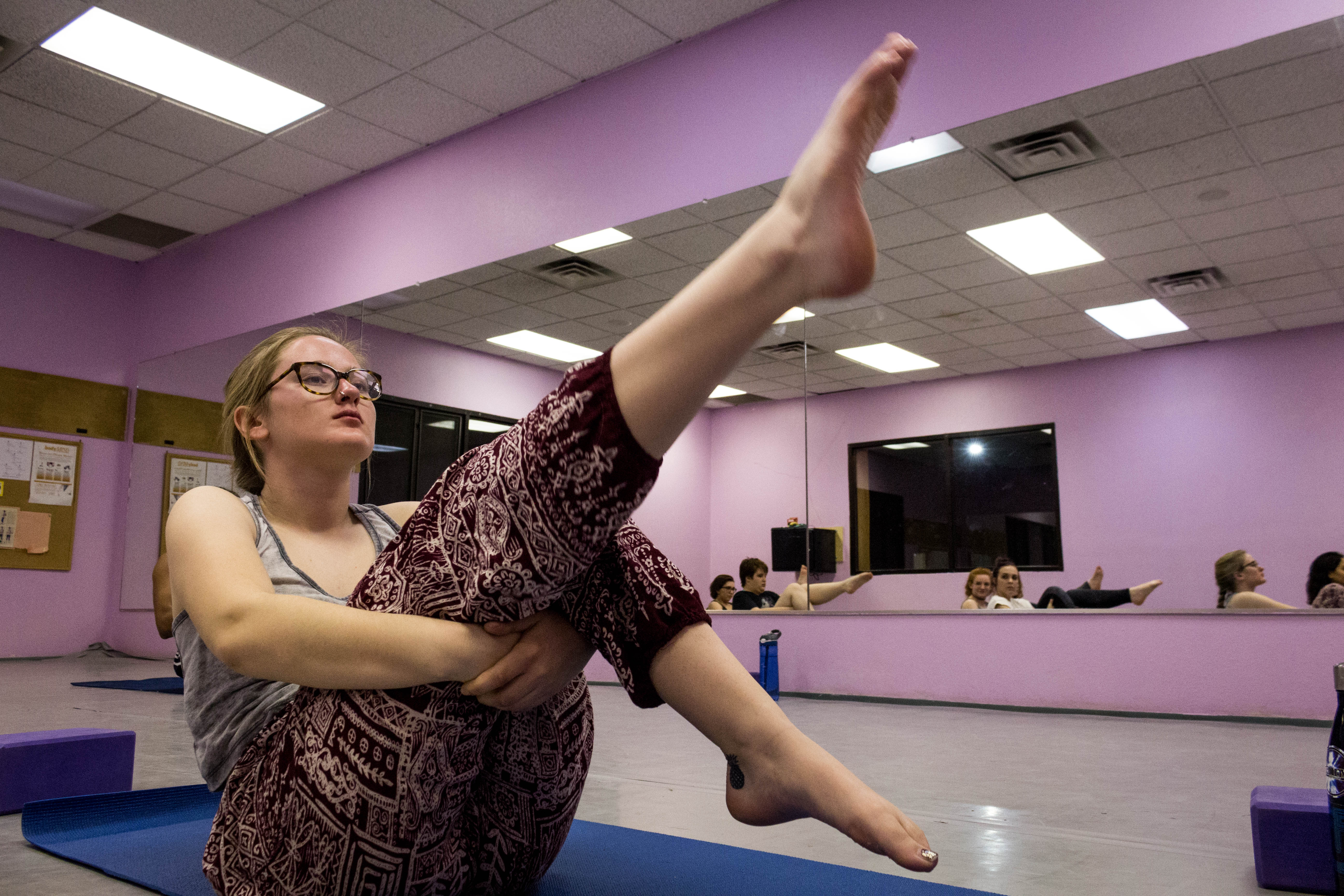 DFC Yoga classes offer students the chance to unwind. | The Jackalope