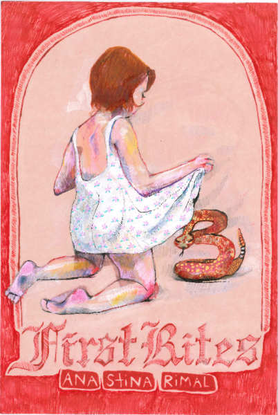 Ana Stina Rimal’s senior book cover, designed by Siera Reis.