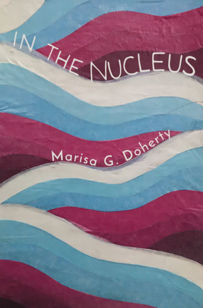 Marisa Doherty’s senior book cover, designed by Rachel McIntire.